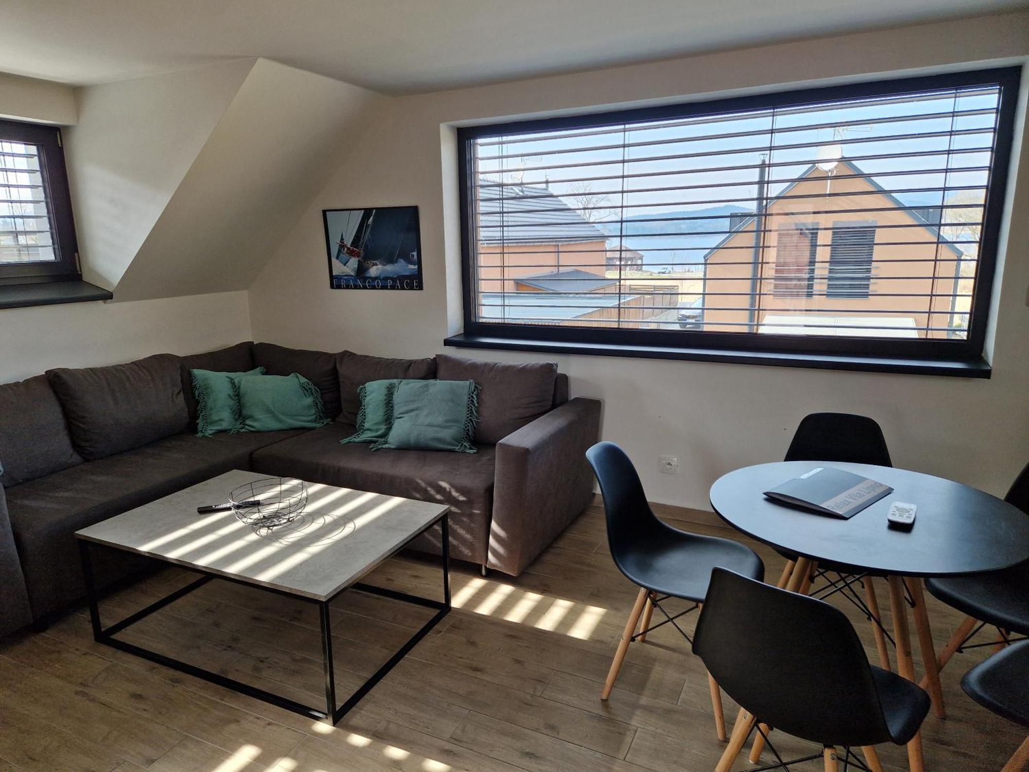 Relax Vila Lipno- apartmán v podkroví u pláže Windy Point Černá v Pošumaví Exteriér fotografie